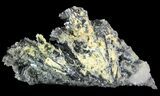Metallic Stibnite Crystal Cluster - China #93682-2